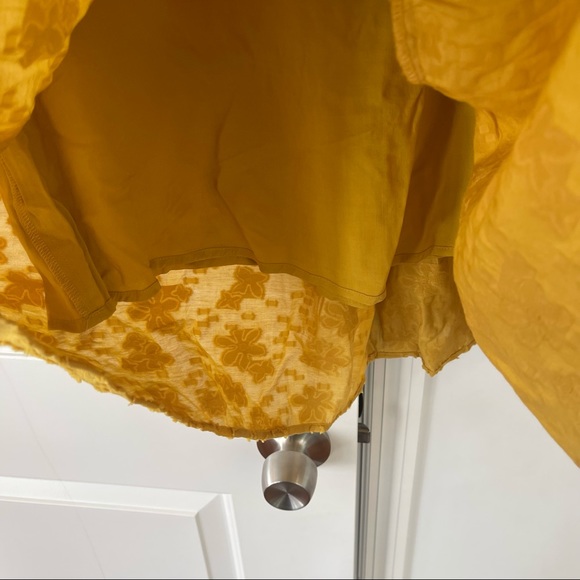 Anthropologie | embroidered midi skirt size 0 nwot - Picture 4 of 12